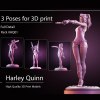 harley quinn 3d print stl pack