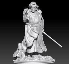 LUKE skywalker 3d print stl