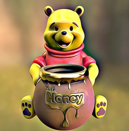 winnie 3d print