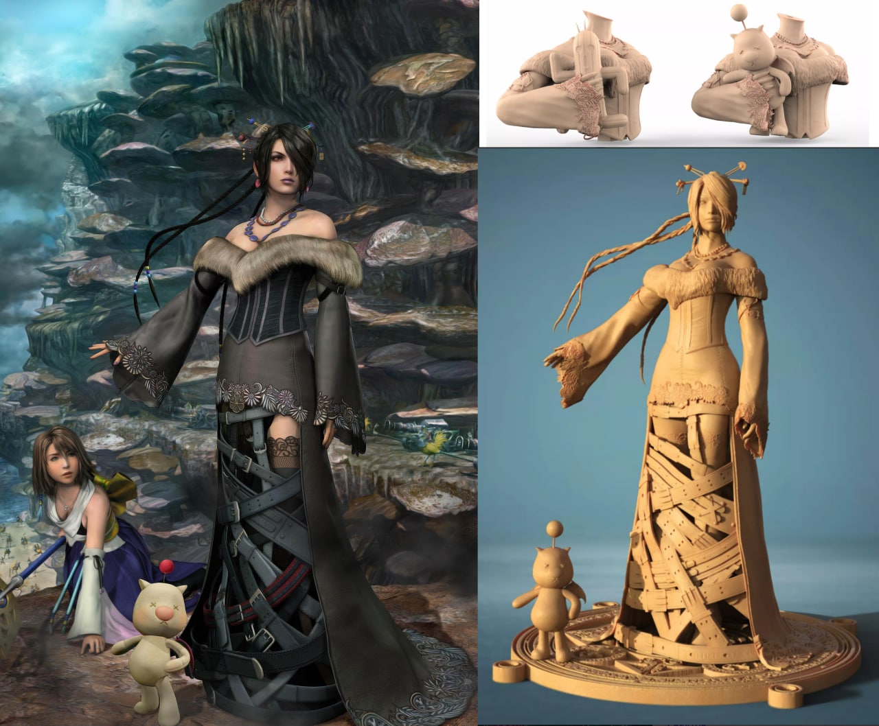 photo_5395538209196328396_y lulu final fantasy 3d print stl