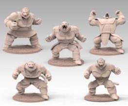 oozaru pack 3d print stl