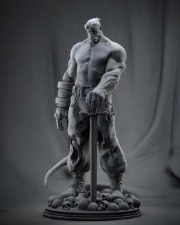 hellboy 3d print stl files