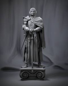 Joan of Arc 3d print stl files - 3D PRINT MAKER CLUB
