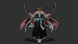 shunsui bleach 3d print stl