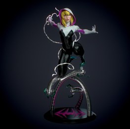 spider gwen 3d print stl files