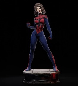 spider woman 3d print stl