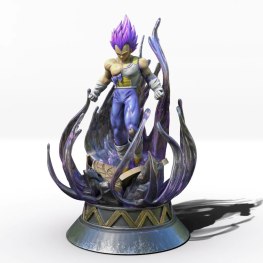 vegeta 3d print stl