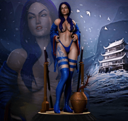 PSYLOCKE 3D PRINT
