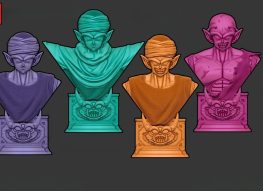 picollo bust 3d print