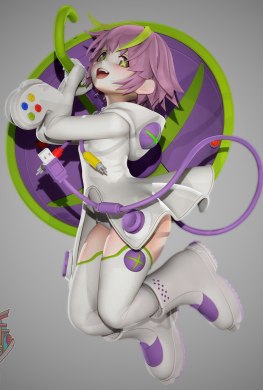 xbox girl 3d print