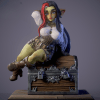goblin girl 3d print