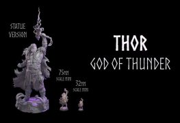 thor statue 3d printing