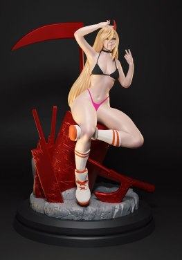 power chainsaw man 3d print