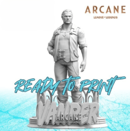 vander league of legends 3d print