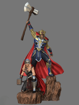 thor and lady thor 3d printing stl