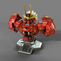 shingen takeda gundam 3d printing stl
