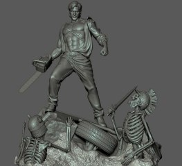 ask v evil dead 3d printing stl files