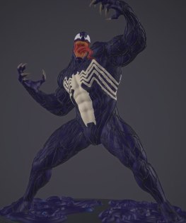 venom 3d model