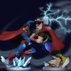 superman v thor 3d print stl