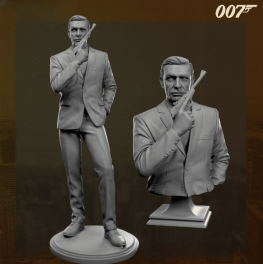 james bond 007 3d printing stl files