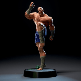 sagat 3d printing stl