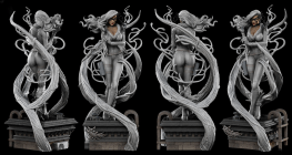 Anti-venom black cat 3d print