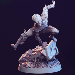 zombie spiderman 3d print