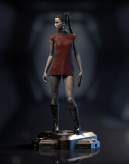 nyota uhura 3d print stl