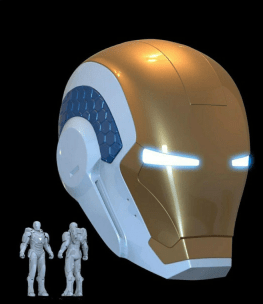 ironman helmet 3d print