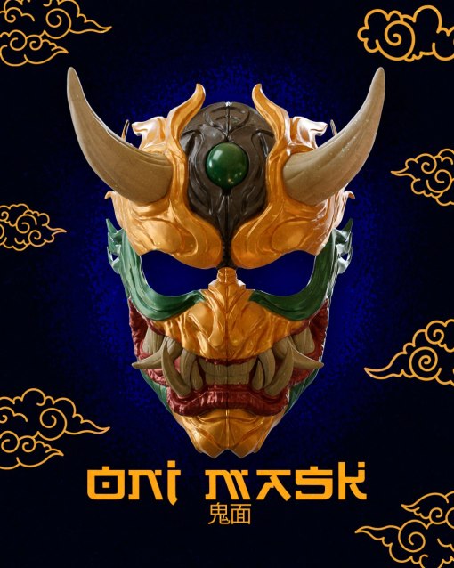 Oni mask 3d printing stl files - 3D PRINT MAKER CLUB