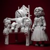 chucky & tiffany 3d printing stl files