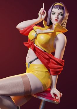 faye valentine 3d print stl