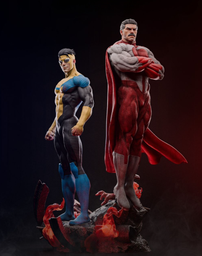 INV Invincible and omni man 3d printing stl files