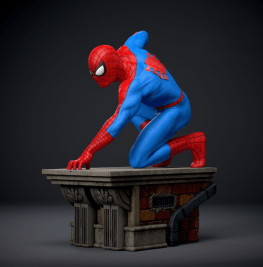 spiderman 3d printing stl