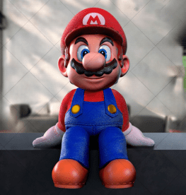 mario 3d printing stl