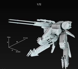 metal gear solid 3d printing stl