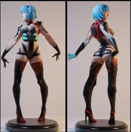 eva ayanami 3d print stl
