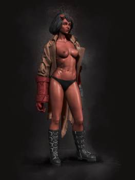 hell girl nsfw 3d model