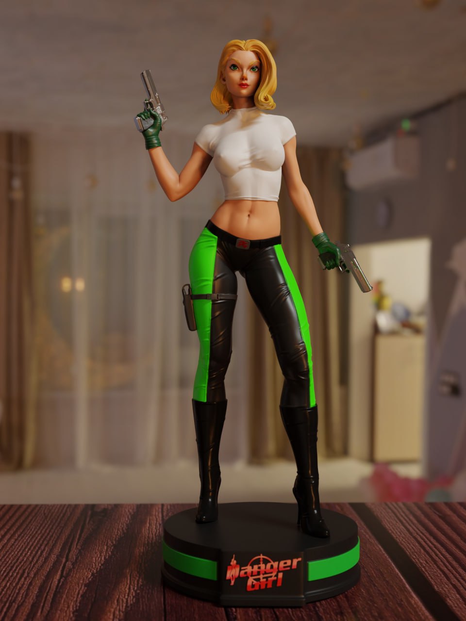 bruno 3d - e.zip danger girl 3d printing stl