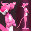 pink panther 3d print