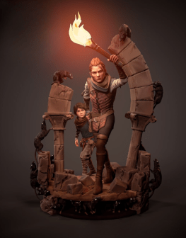 plagues tale 3d print model