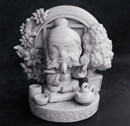 uncle iroh 3d printing