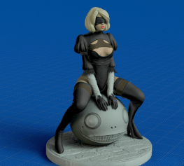 nier automata 3d print