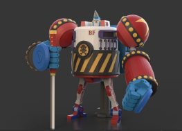 franky one piece 3d print stl