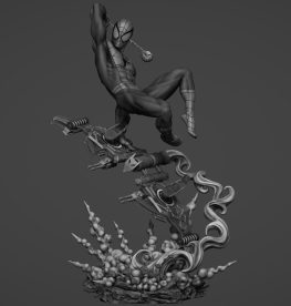 spiderman stl 3d print