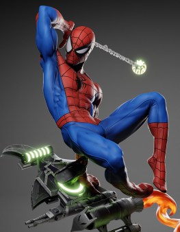 spiderman 3d print