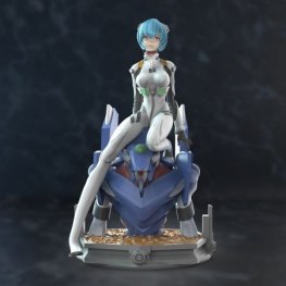 Rei evangelion 3d printing stl