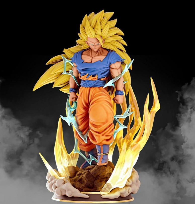 asfngal Goku ssj3 3d print