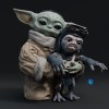 Babu frik and grogu 3d printing