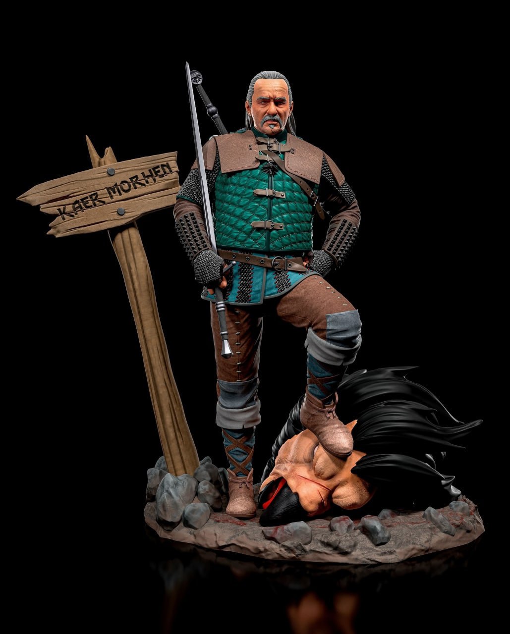 5461076738663630675 Vesemir 3d printing stl files